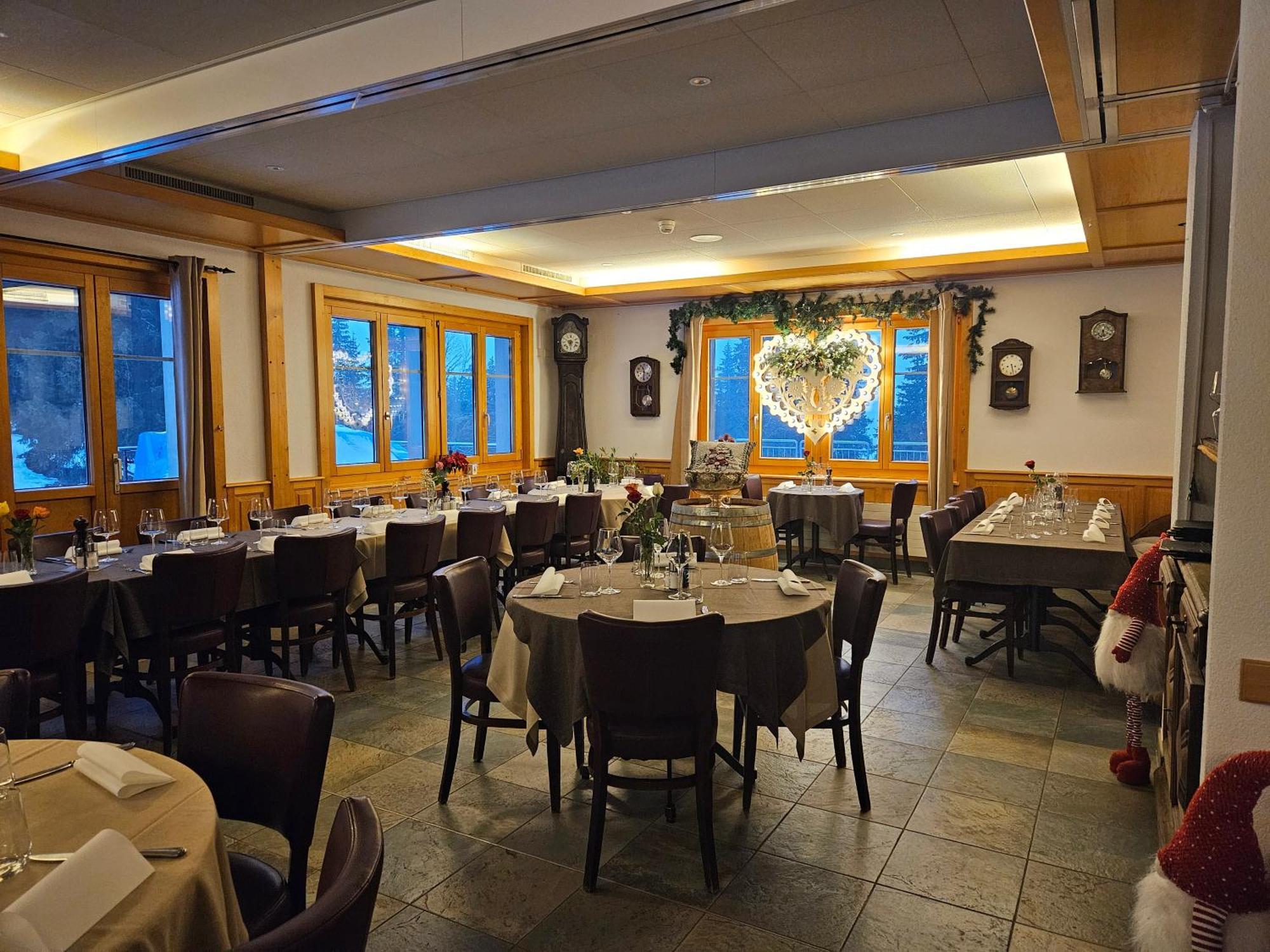 Hotel Restaurant Du Marchairuz Le Brassus Dış mekan fotoğraf