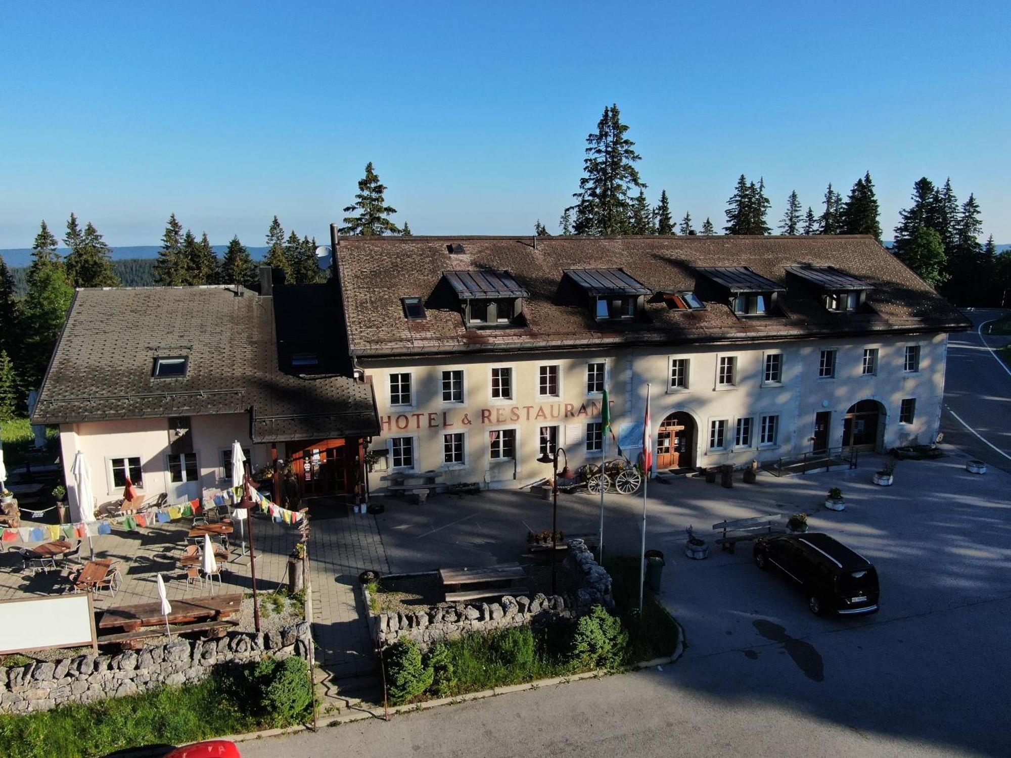 Hotel Restaurant Du Marchairuz Le Brassus Dış mekan fotoğraf